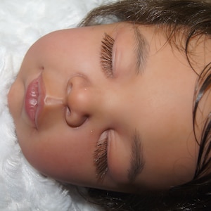 Reborn Custom Doll Lifelike Doll Reborn Vinyl Silicone Vinyl Doll 22 inch Realistic Baby Dolls Ethnic Biracial Reborn Baby Girl Black Baby