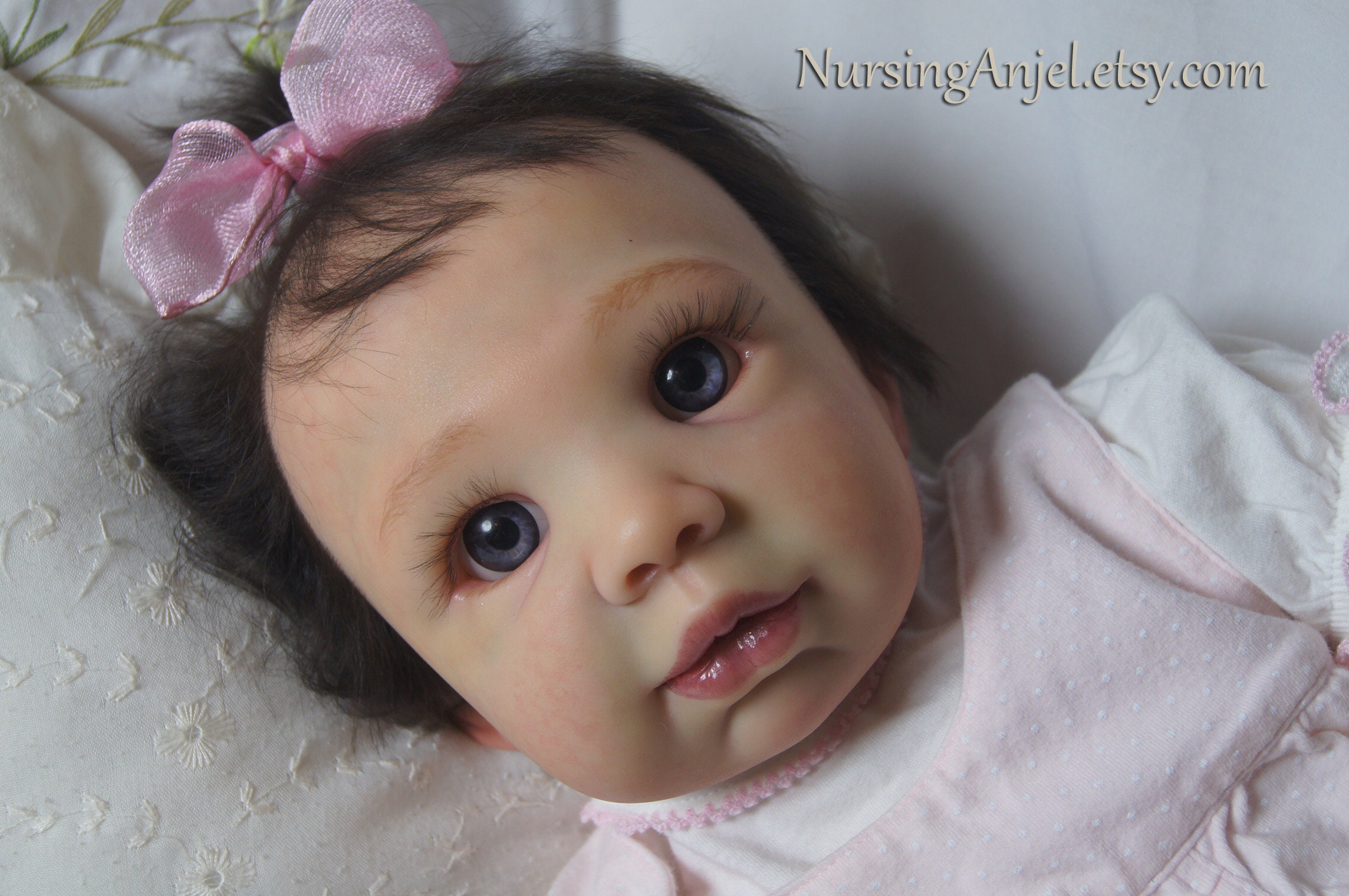 Reborn Baby Kendall Girl Doll Open Mouth Baby Doll Silicone Etsy UK