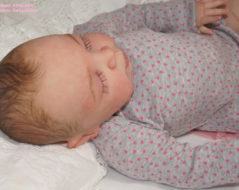 Reborn Girl Doll: Bountiful Baby Chrisy, Painted Hair, 22 Inch