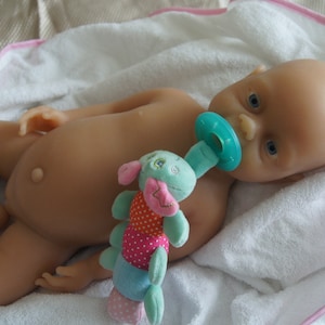 Unpainted kit reborn doll silicone full body Girl image 1