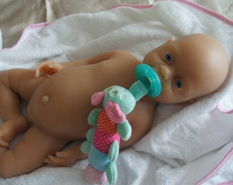 Unpainted kit reborn doll silicone full body Girl