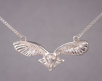 Collana Con Ciondolo Gufo E Simbolo Infinito In Argento Sterling 925 - Gioiello Elegante E Significativo Per Donne E Ragazze, Regalo Idea Per Compleanno, Festa Della Mamma, Natale