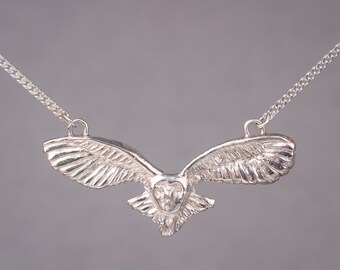 Collana Con Ciondolo Gufo E Simbolo Infinito In Argento Sterling 925 - Gioiello Elegante E Significativo Per Donne E Ragazze, Regalo Idea Per Compleanno, Festa Della Mamma, Natale