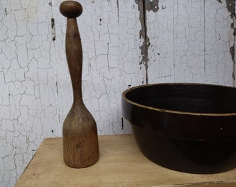 Country Primitive Miniature Utensil Ornaments 5 Ornies Rolling Pin Strainer