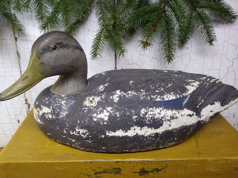 Vintage Styrofoam Duck Decoy / Styrofoam Mallard Duck Decoy / Etsy