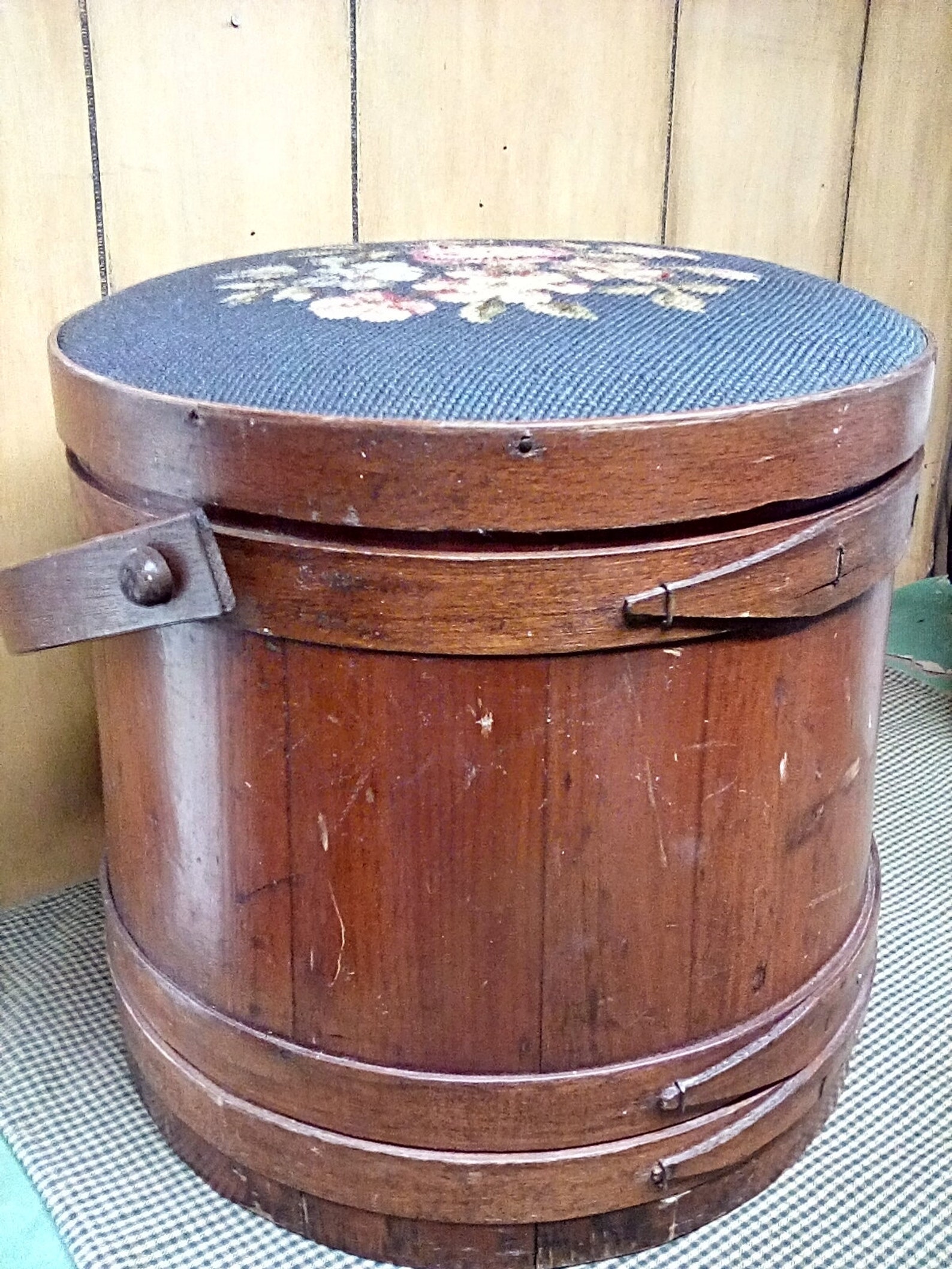 Firkin / Large 13.5 Tall Vntage Antique Firkin With Etsy