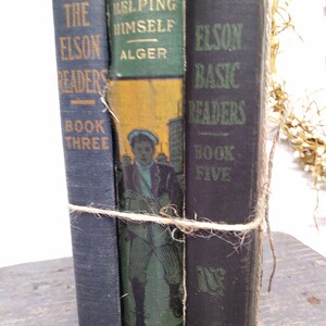 Antique Book Bundle: Early 1900s Fiction Display Pieces