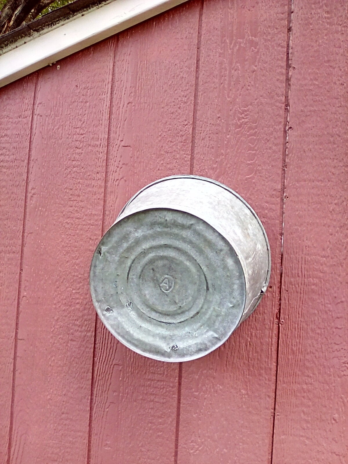 Galvanized Tub / Vintage Galvanized Metal Tub / Large Bucket Etsy.de