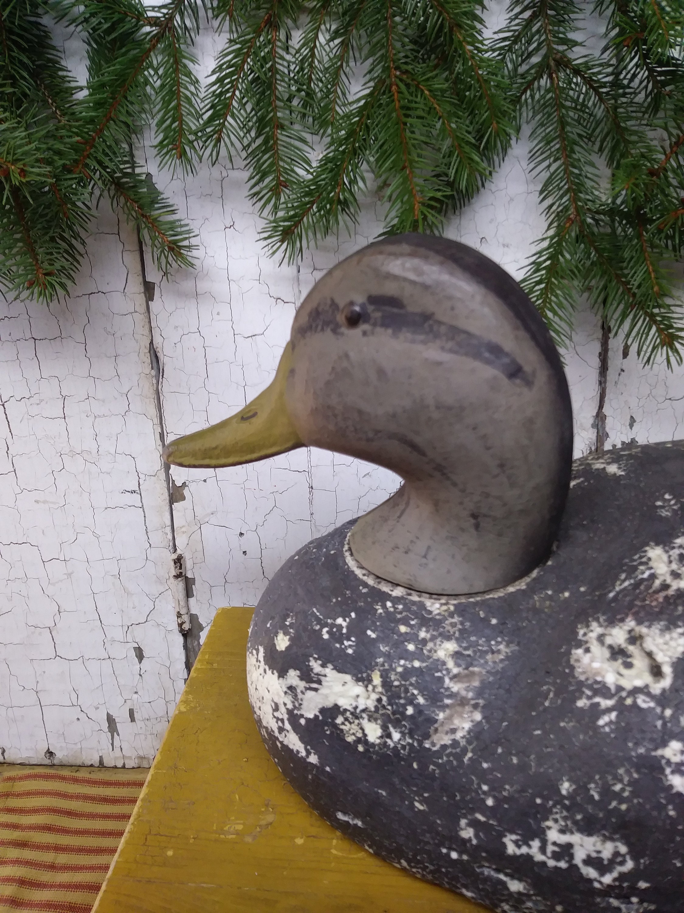Vintage Styrofoam Duck Decoy / Styrofoam Mallard Duck Decoy / Etsy