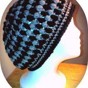 Made To Order Women's Crochet Beanie, Women's Tam, Women's Winter Hat image 5