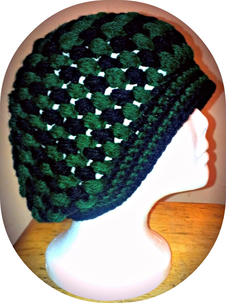 Made To Order Women's Crochet Beanie, Women's Tam, Women's Winter Hat image 6