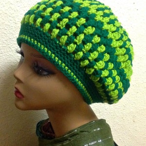 Made To Order Women's Crochet Beanie, Women's Tam, Women's Winter Hat image 2