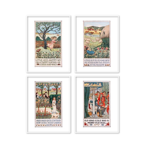 Nursery Rhyme Prints - Etsy