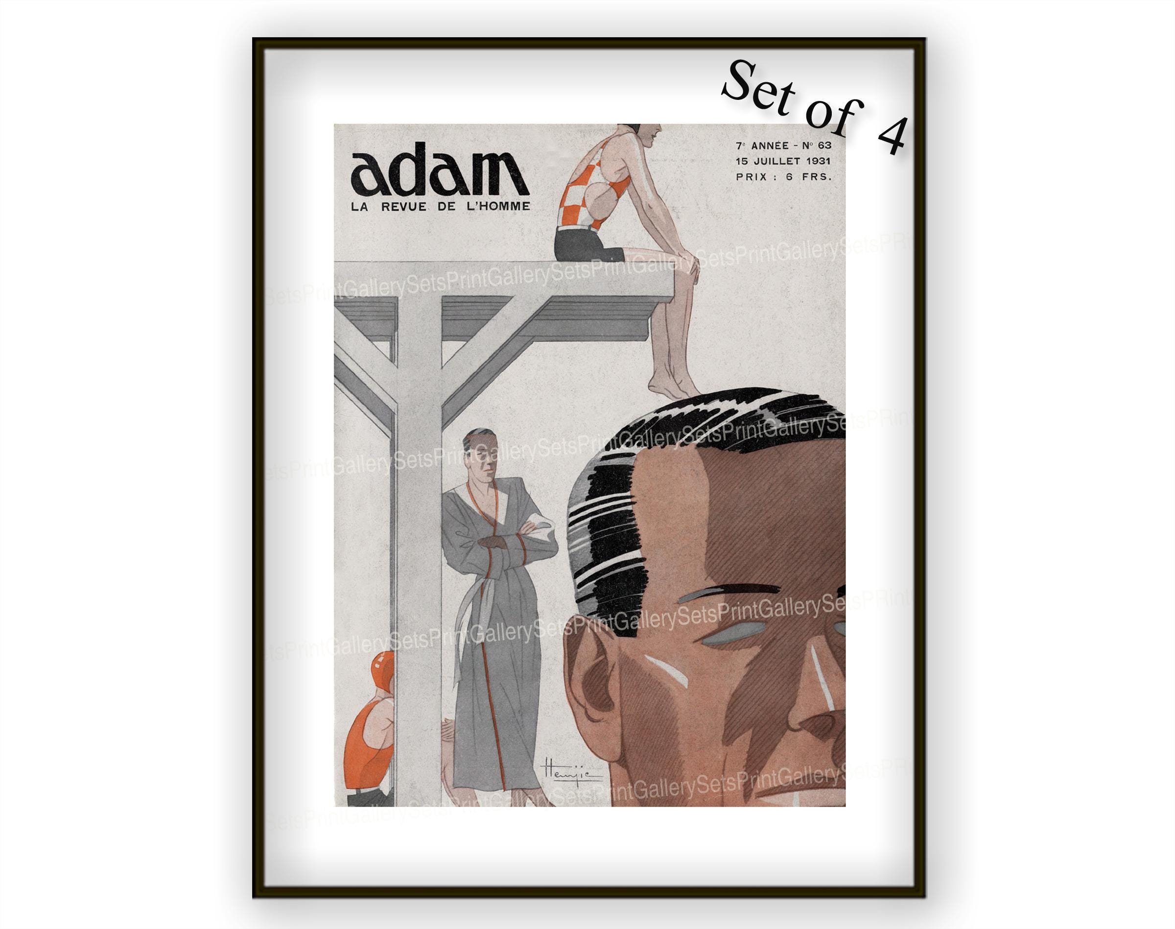 Adam Mens Magazine - Etsy