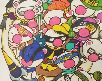 Moogle Group Print