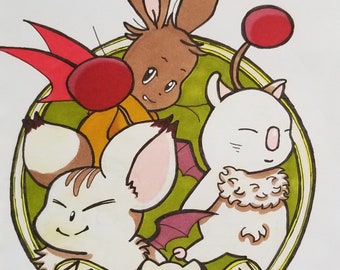 Moogle March Print