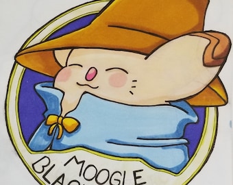 Moogle Black Mage Print