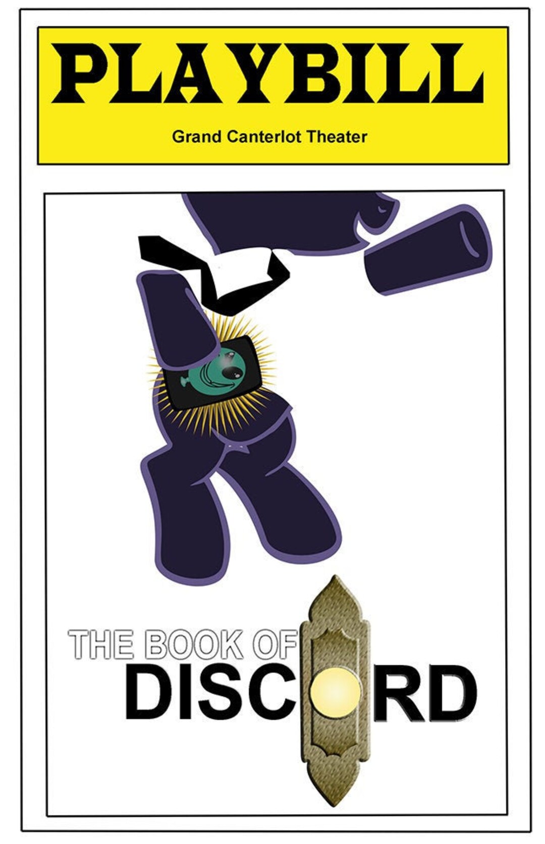 Book of Discord Playbill Print - Etsy