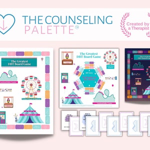 DBT Skills Bundle: Therapy Games, Worksheets, and Prompts (PDF) - Etsy