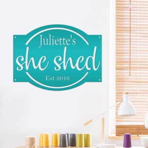 Custom She Shed Sign