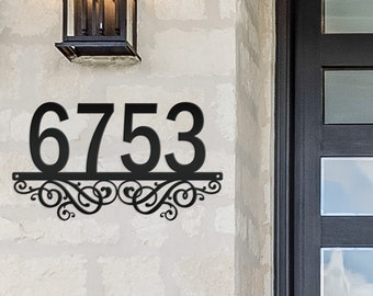 Custom House Numbers - Address