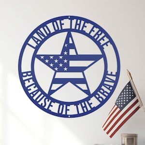 Patriotic Wall Art - Made In the USA