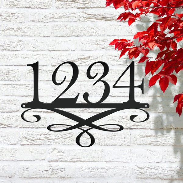 Custom Decorative Address Sign