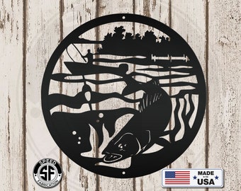 Download Fishing Scene Etsy