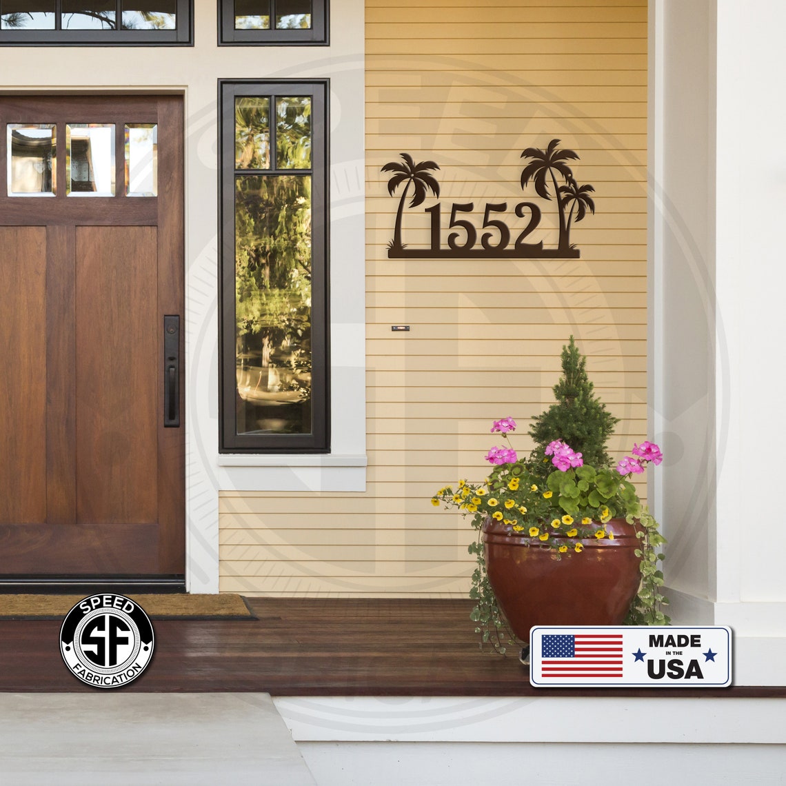 Beach House Address Sign Etsy