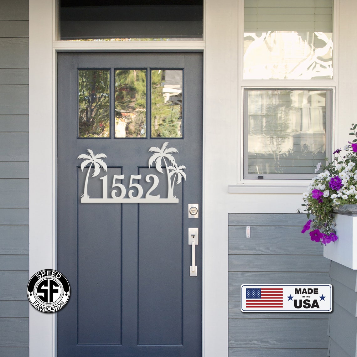 Beach House Address Sign Etsy