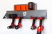 Tool Organization Shelf - Metal tool rack with battery storage 