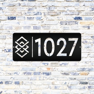 Custom House Numbers - Address
