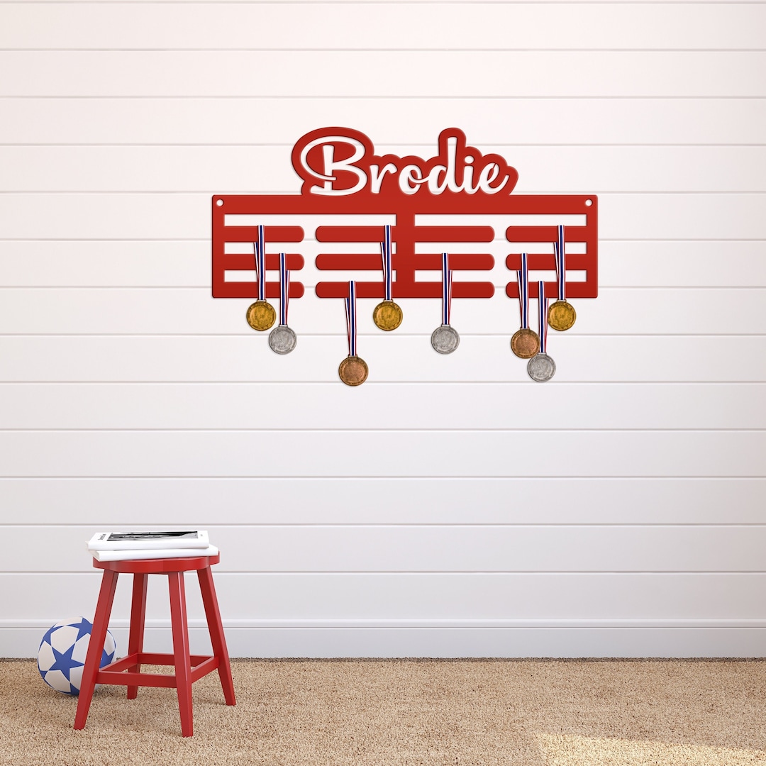 Medal Award Hanging Rack - Finally a Stylish Way to Display All of ...