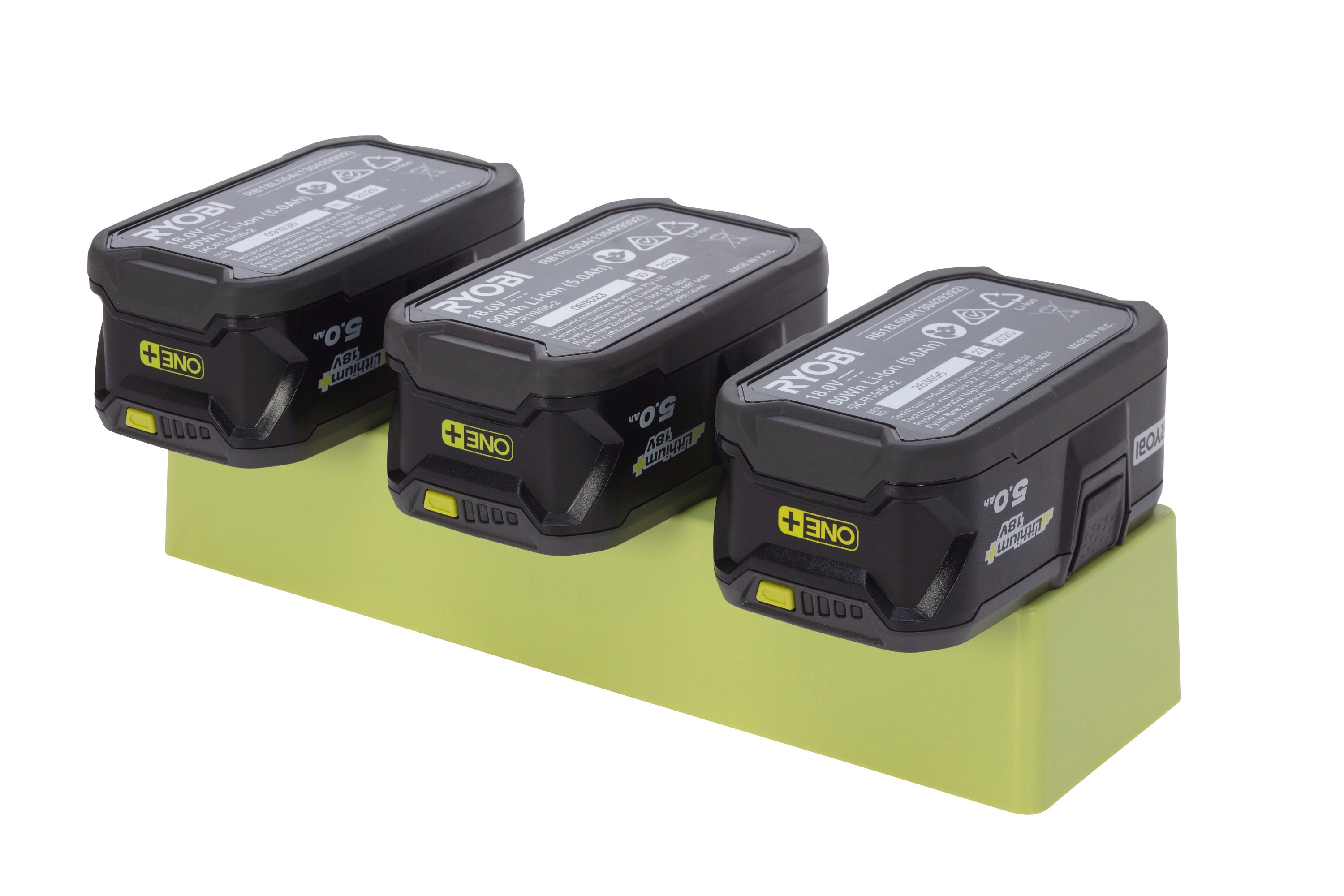 Ryobi battery rack hot sale