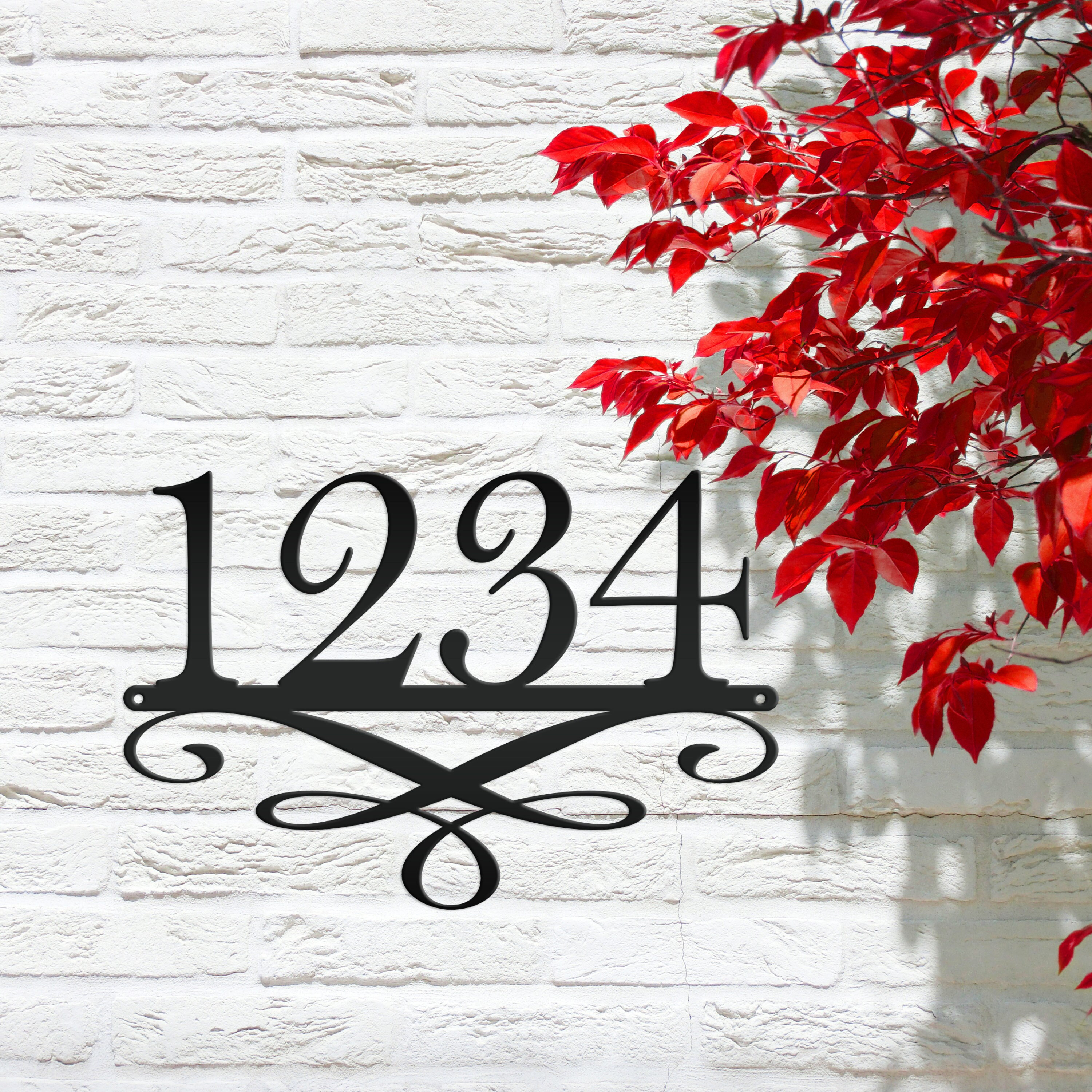 Custom Decorative Address Sign - Etsy