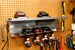Metal Power Tool Rack With Storage Shelf 