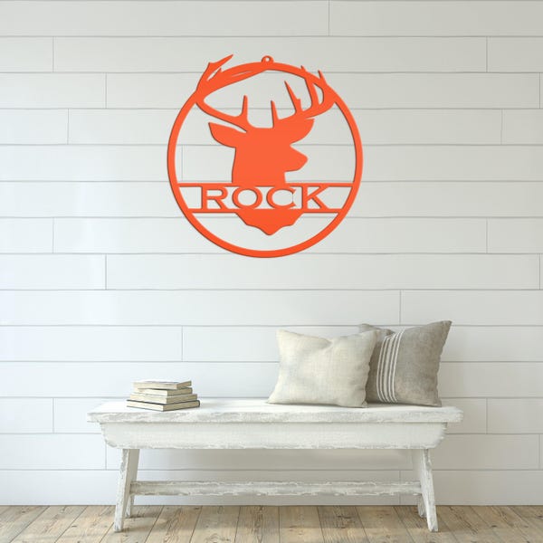 Deer Hunting Sign - Last Name Buck Sign