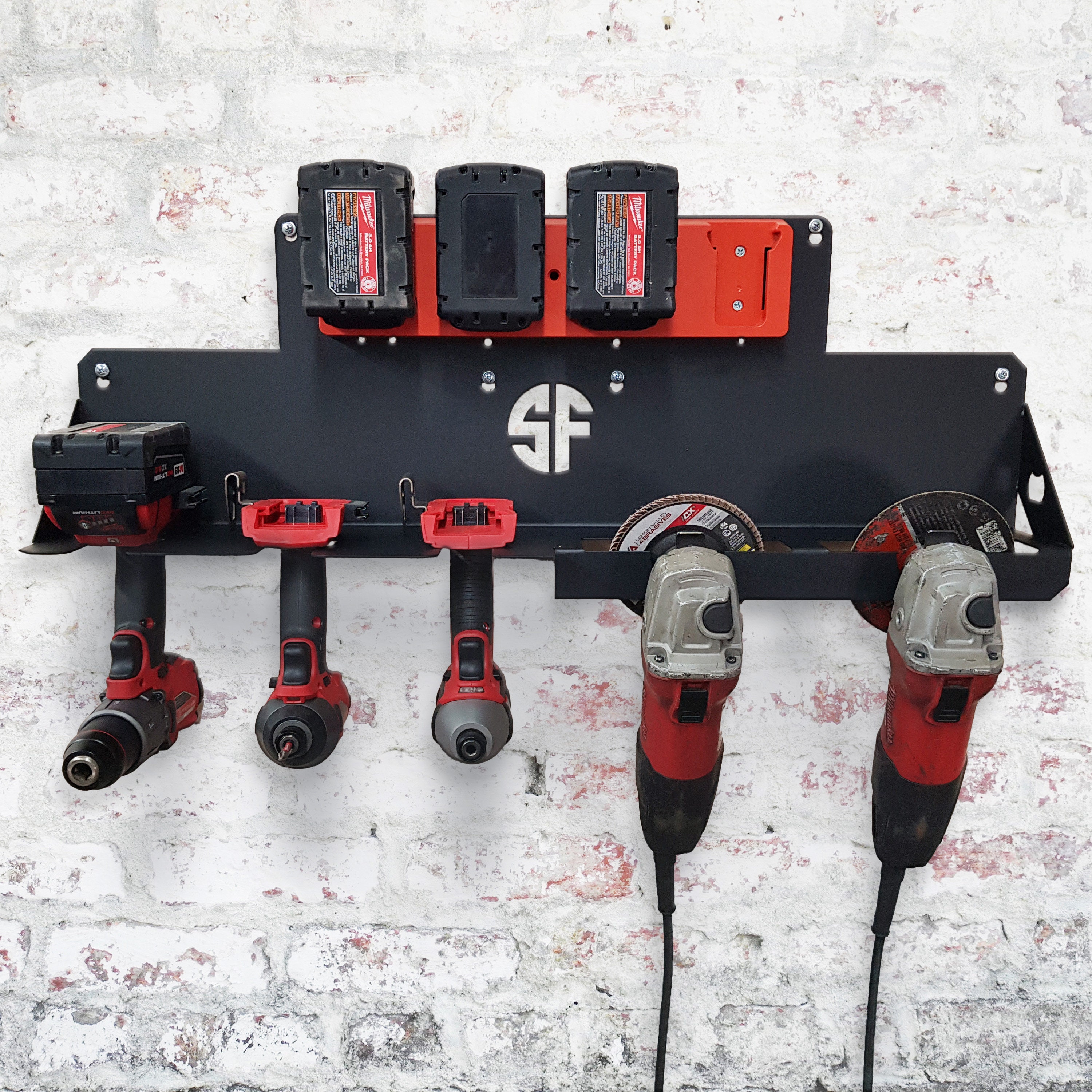 Power Tool Storage Rack for Drivers and Grinders Includes - Etsy