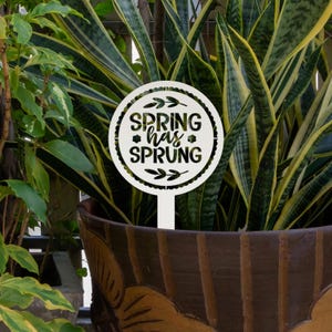 Jeff Granito's 'Hula Spring' Metal Yard Stake Set of THREE (3) - Pre-Order!
