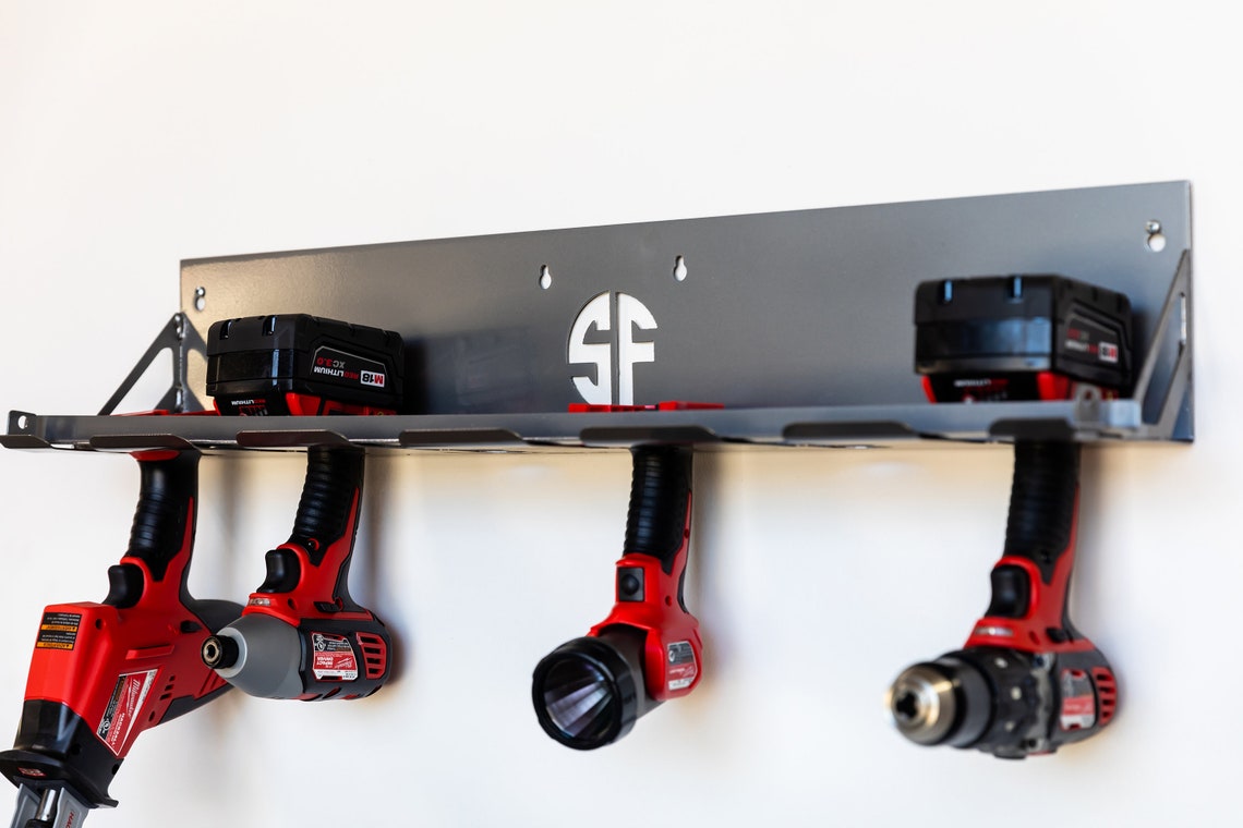 Cordless Tool Holder Van/Trailer/Worktruck Mountable with Etsy