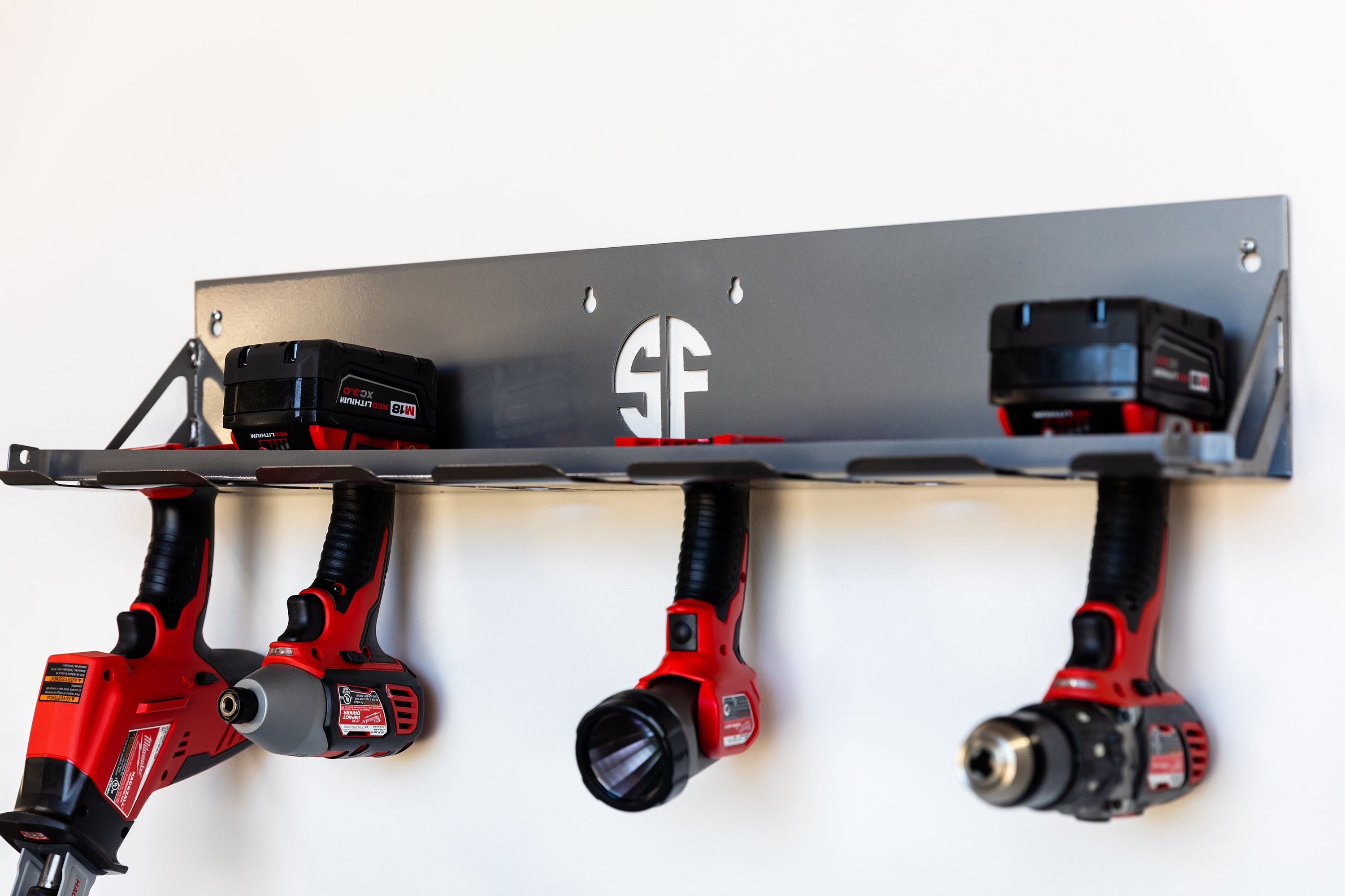 Work Truck Tool Storage Rack With Bar Job Trailer Tool Etsy Canada