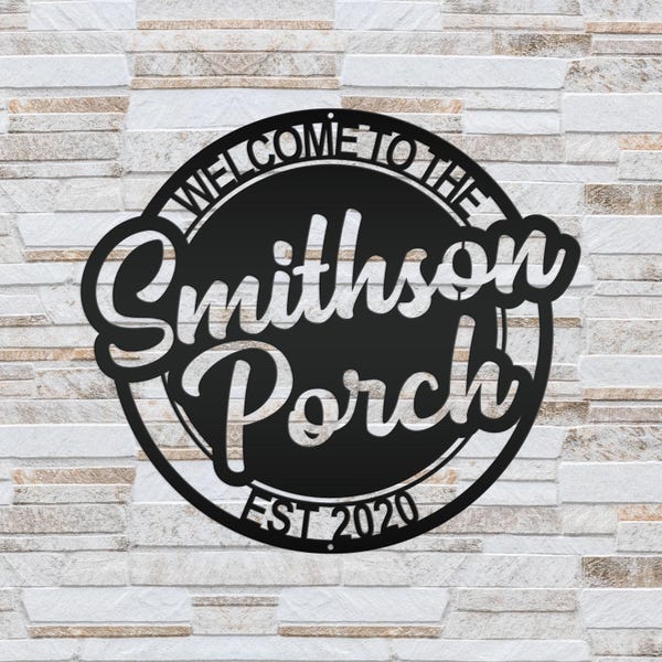 Personalized Patio Sign - Make it Your Own Wording - Business Sign - Wedding Gift - Anniversary Gift