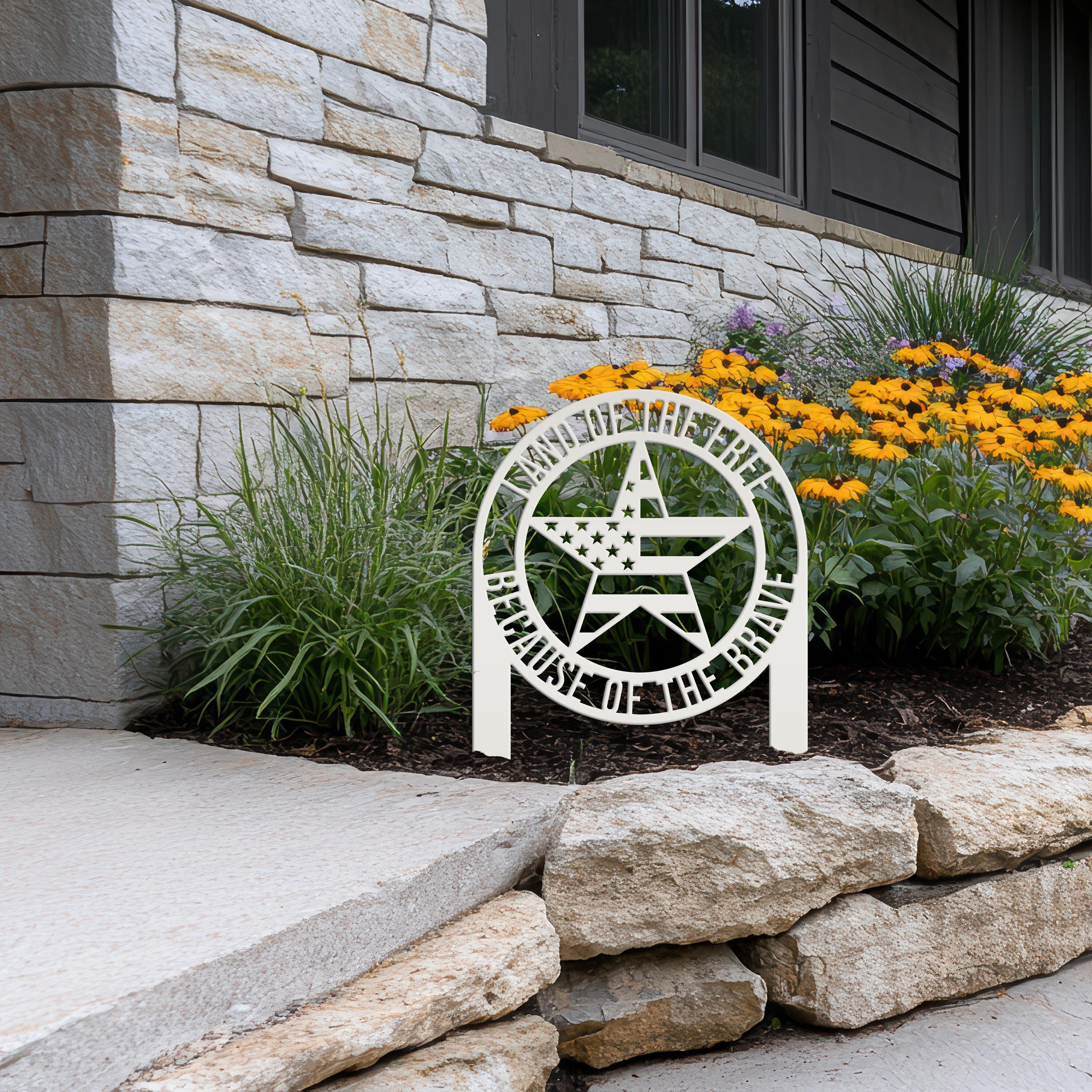 Garden Flag Stake - Etsy
