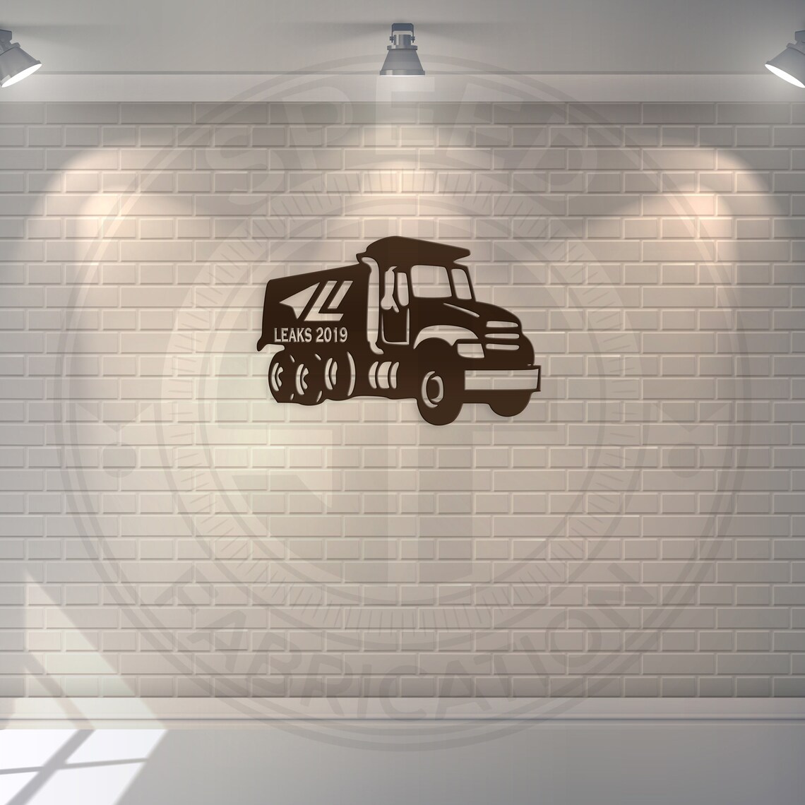 Personalized Dump Truck Metal Sign Etsy