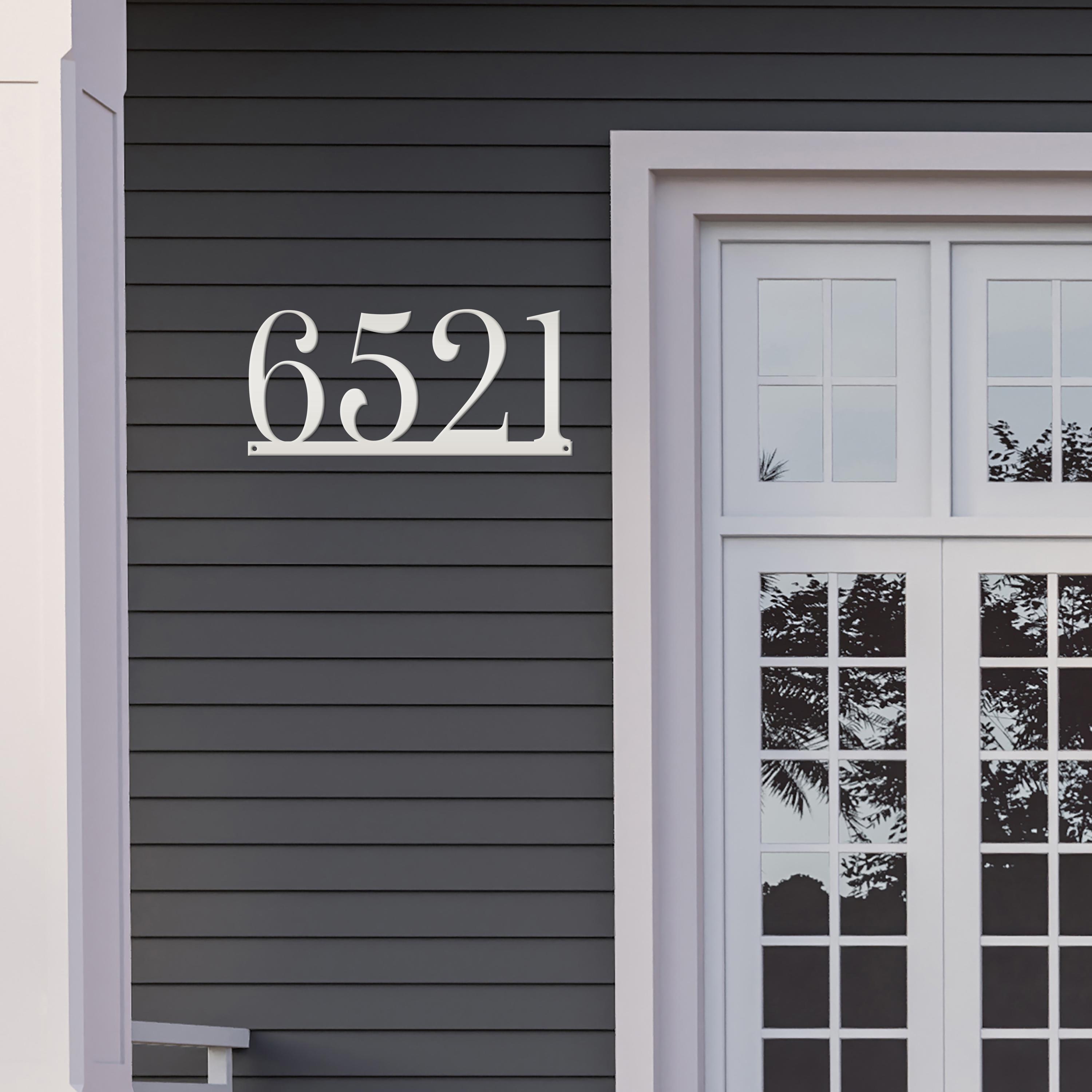 Simple Custom House Numbers - Etsy