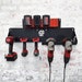 Power Tool Storage Rack for Drivers and Grinders, Includes Battery Rack ...