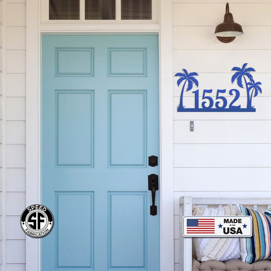 Beach House Address Sign Etsy