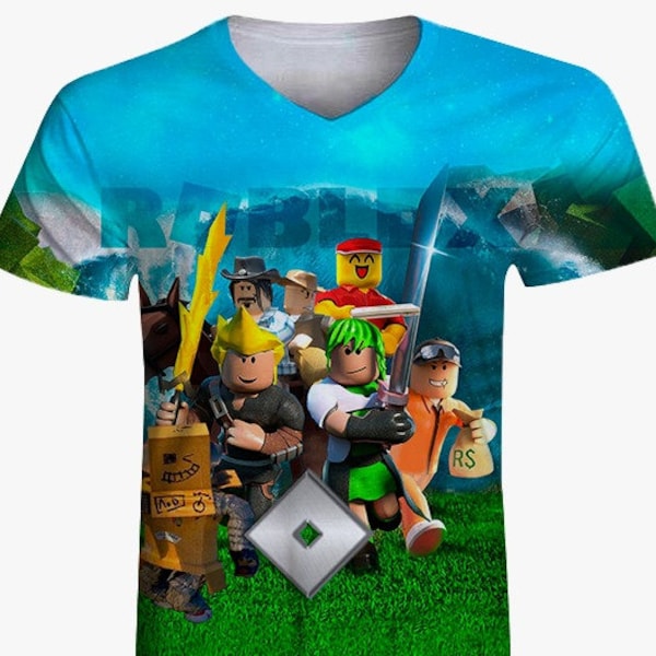 Roblox Inspired Print  Kids T-shirt, Birthday Shirt, Kids Birthday, Video game , gifts for kids, Gaming Shirt, Gamer gift, Best Gift.