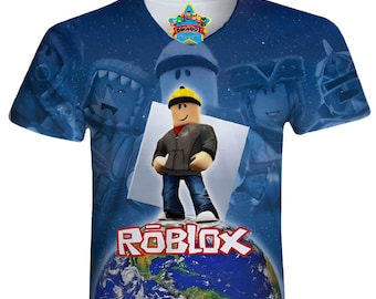 Roblox Inspired Print  Kids T-shirt, Birthday Shirt, Kids Birthday, Video game , gifts for kids, Gaming Shirt, Gamer gift, Best Gift.