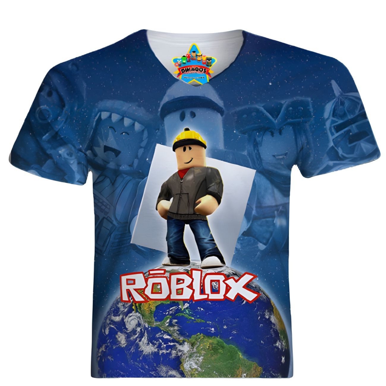 Men's T-shirt Roblox Gradient Print Merch - Idolstore - Merchandise And  Collectibles